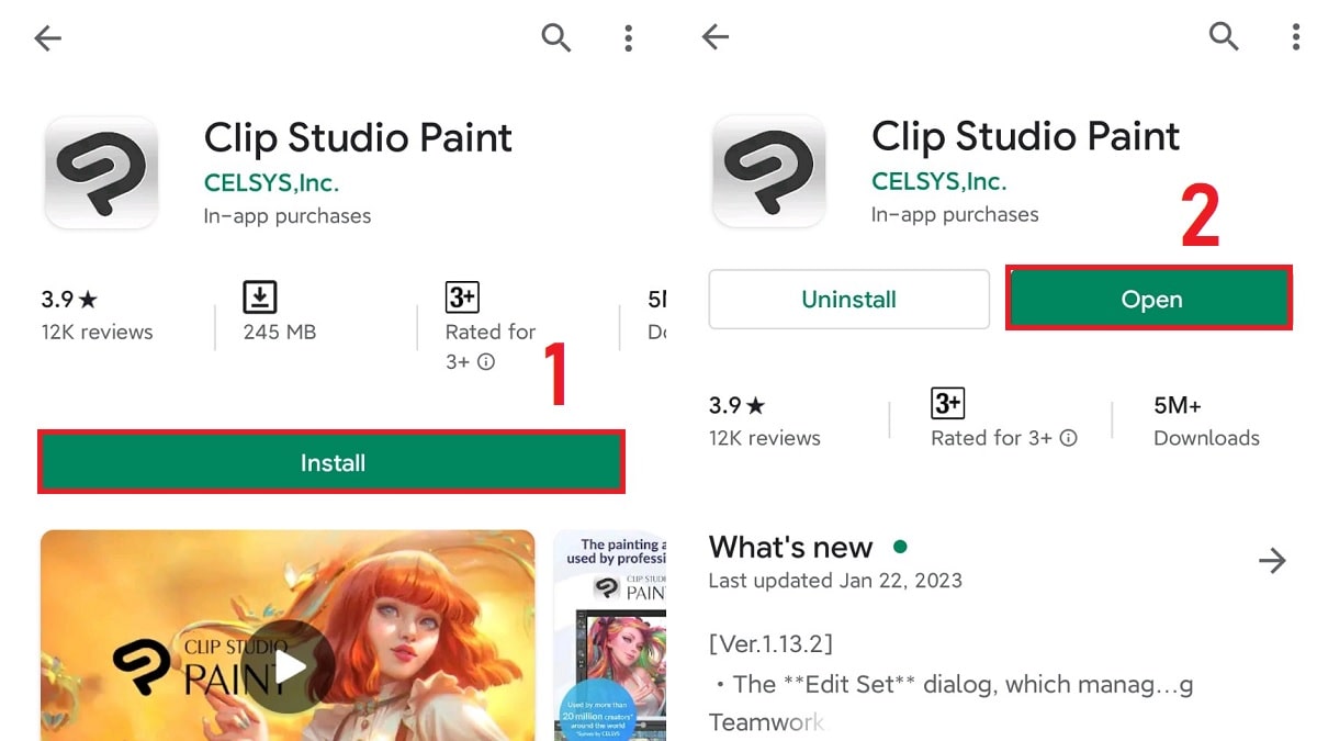 Tải Clip Studio Paint trên điện thoại Android, iOS, PC free