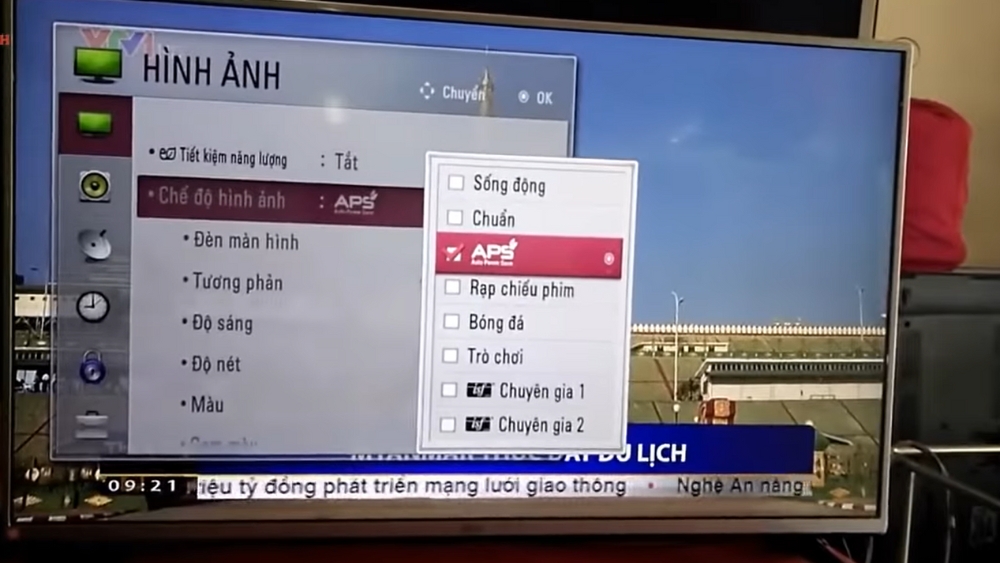 Màn hình tivi bị mờ, nhiễu hình ảnh