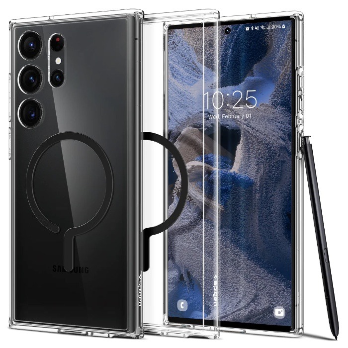 Spigen đem sạc không dây MagSafe của Apple lên Galaxy S23 Ultra với phụ