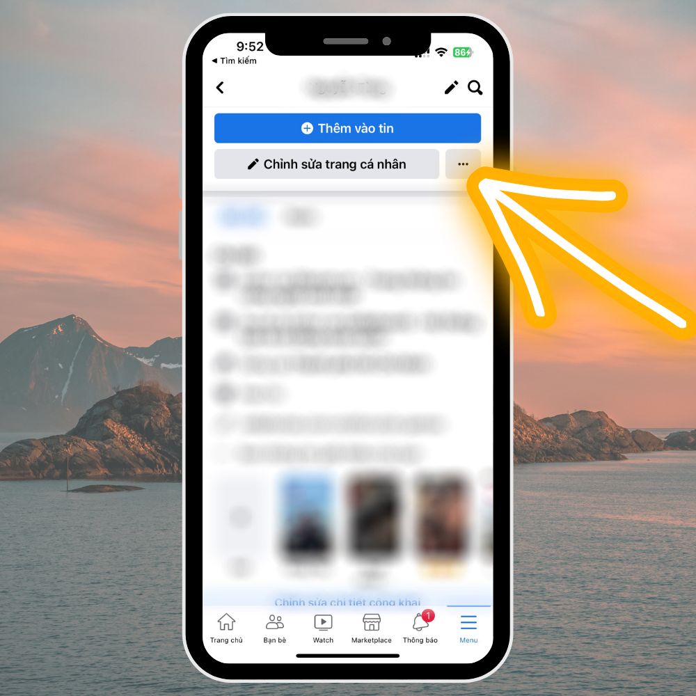 Cách xem và lưu lại Story Facebook bước 2