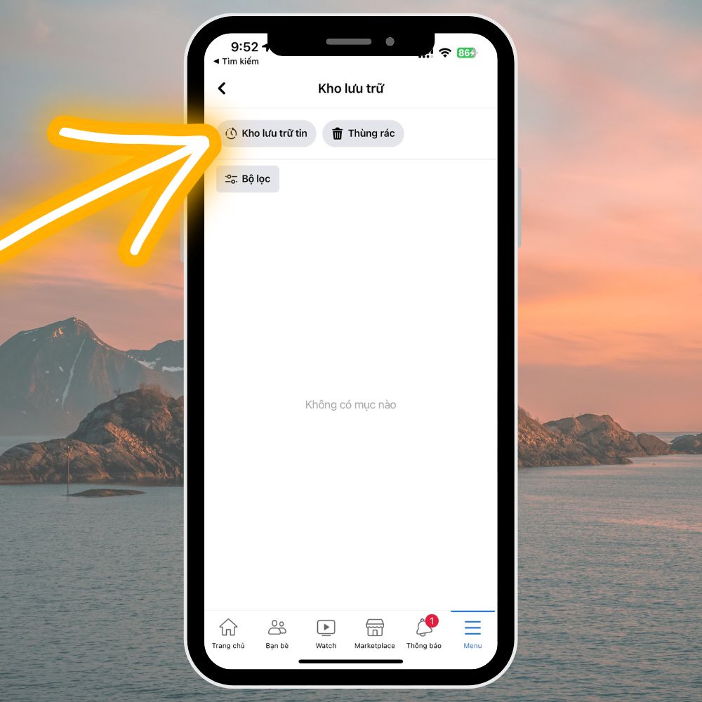 Cách xem và lưu lại Story Facebook bước 4