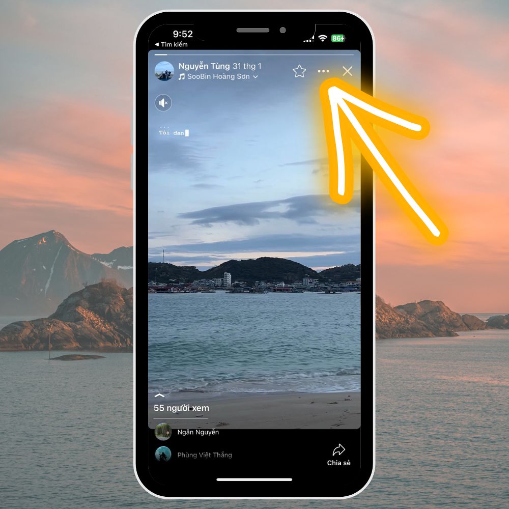 Cách xem và lưu lại Story Facebook bước 6
