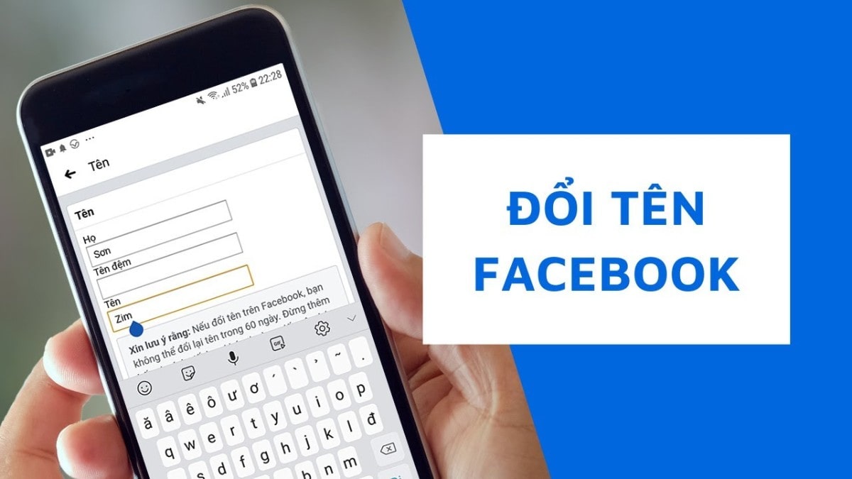 Hướng dẫn cách đổi tên facebook meta thành công 100%