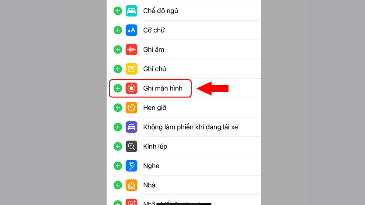 cách thêm thắt icon cù screen iphone bên trên năng lượng điện thoại