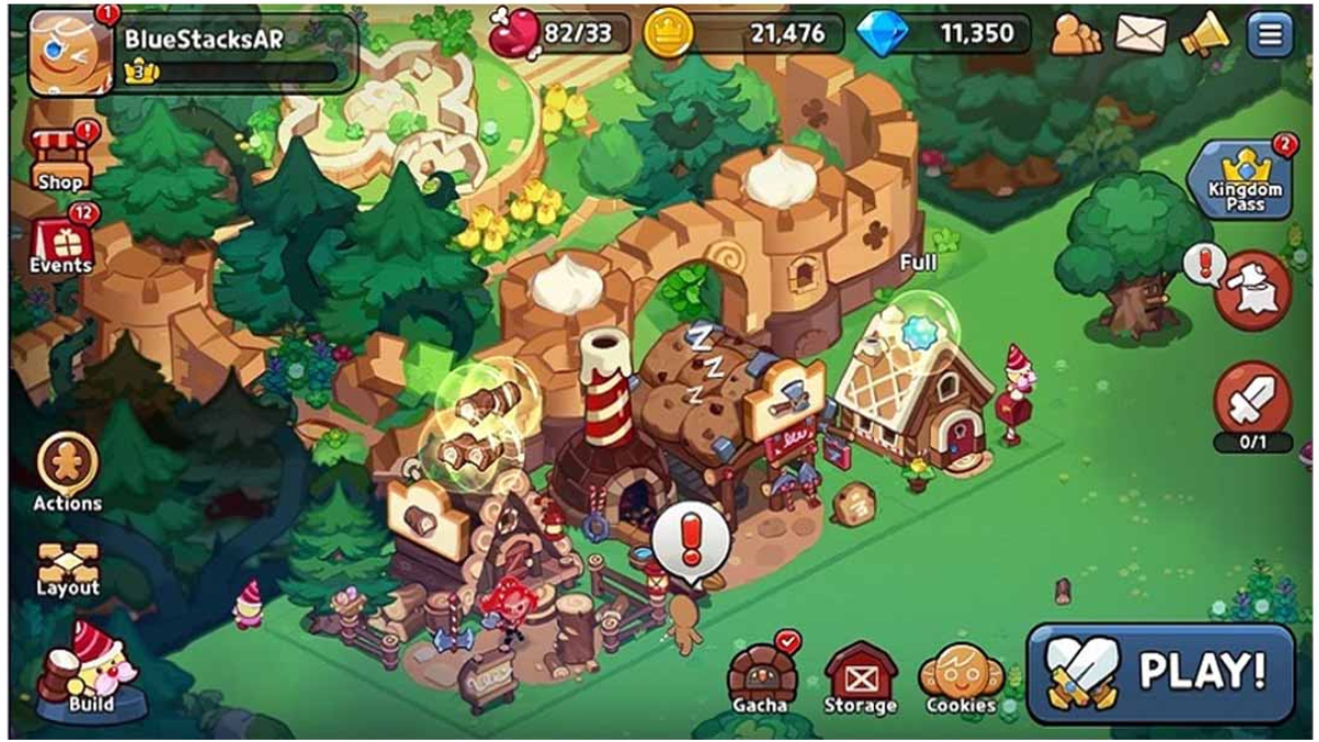 Gameplay của Cookie Run: Kingdom