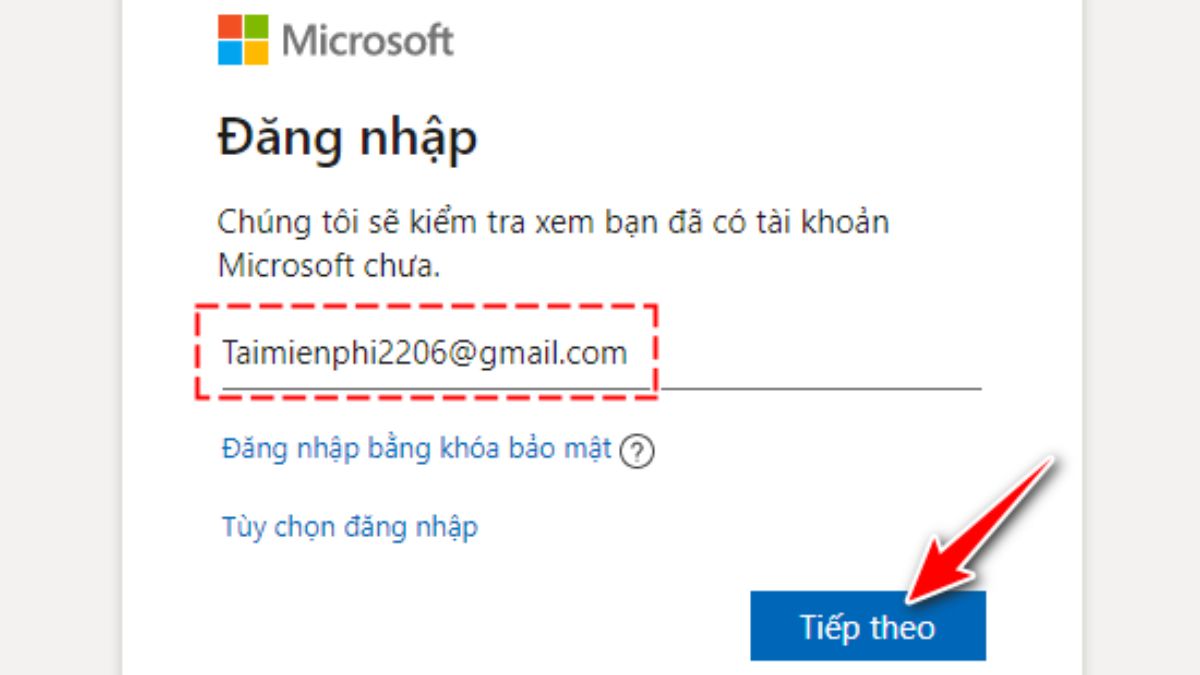 Cách đăng ký Microsoft Teams bước 1