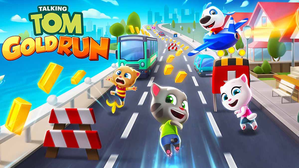 Gra Tom Gold Run Za Darmo Tải Talking Tom Gold Run - Truy đuổi gấu mèo trên điện thoại