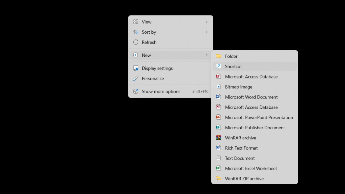 Sử dụng Shortcut để tắt máy tính win 10 bước 1