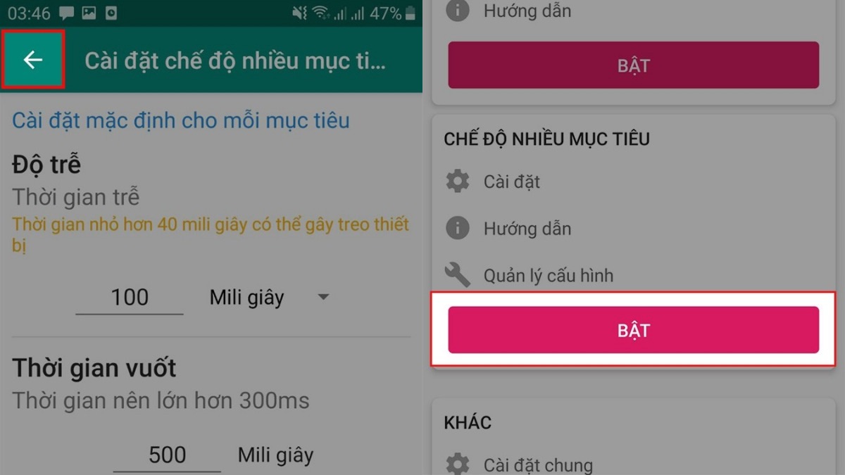 Cách dùng Auto Click bên trên Android mang lại nhiều tiềm năng bước 3