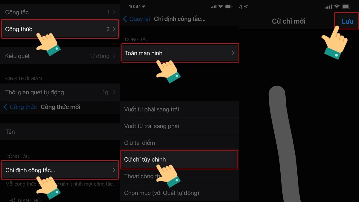 Cách dùng Auto Click bên trên iOS bước 3