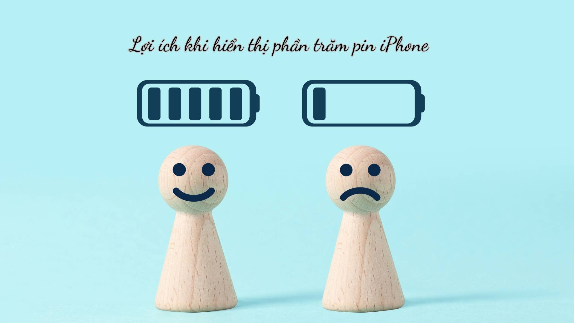 Lợi ích khi hiển thị phần trăm pin iPhone