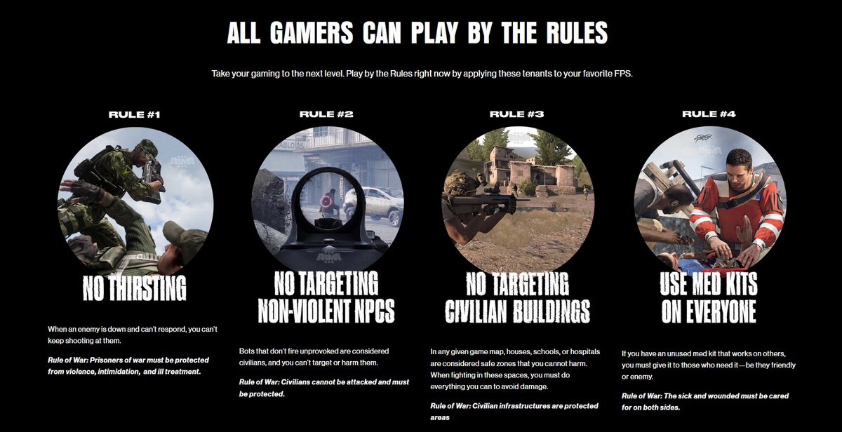 Hội Chữ Thập Đỏ hướng dẫn game thủ cách không bị đưa ra tòa án The Hague