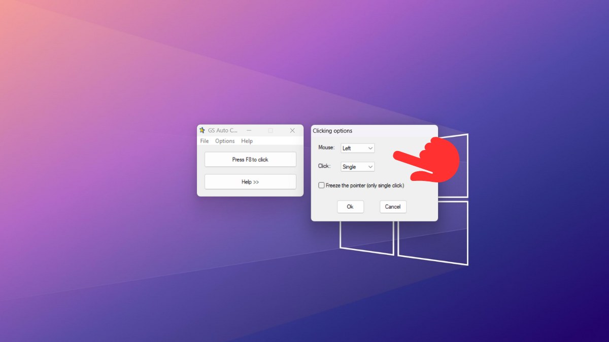 Tải GS Auto Clicker Phần mềm tự động chơi game miễn phí