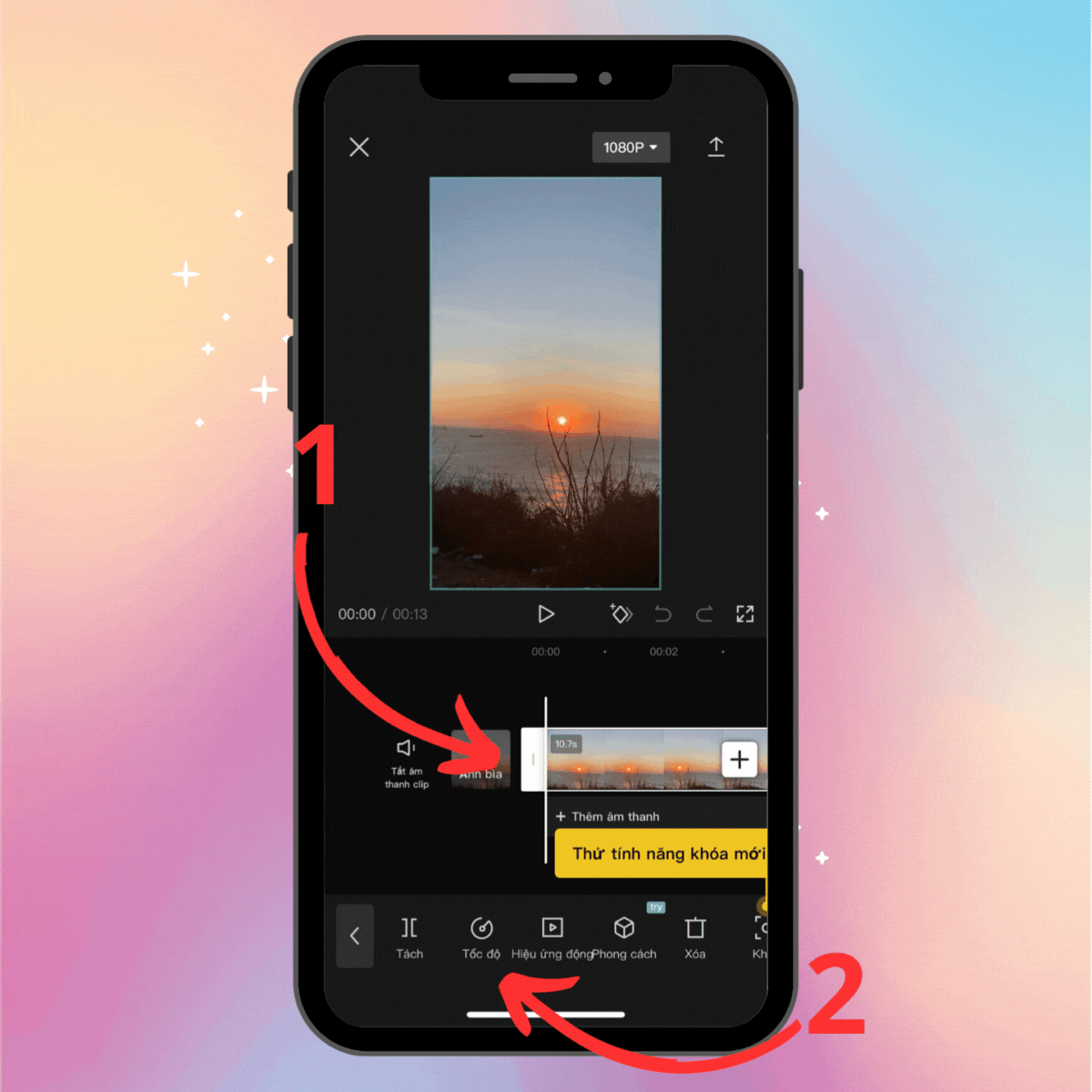 Cách chỉnh tốc độ video trên iPhone đơn giản trong một nốt nhạc