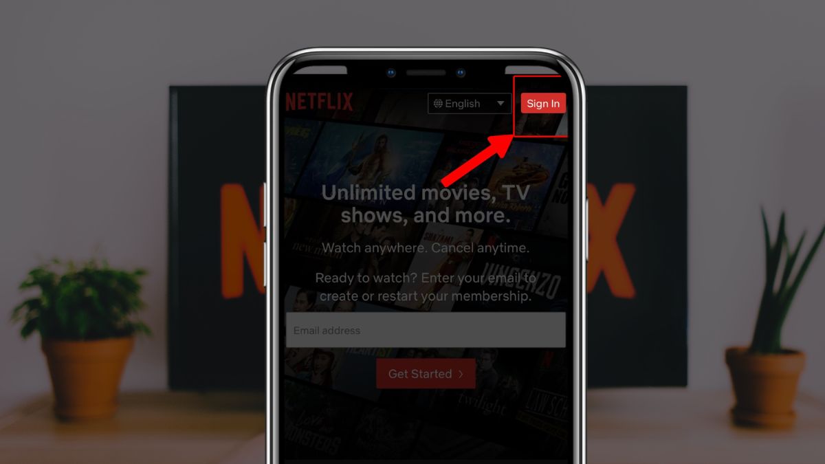 Cách đổi ngôn ngữ Netflix sang Tiếng Việt trên điện thoại bước 1