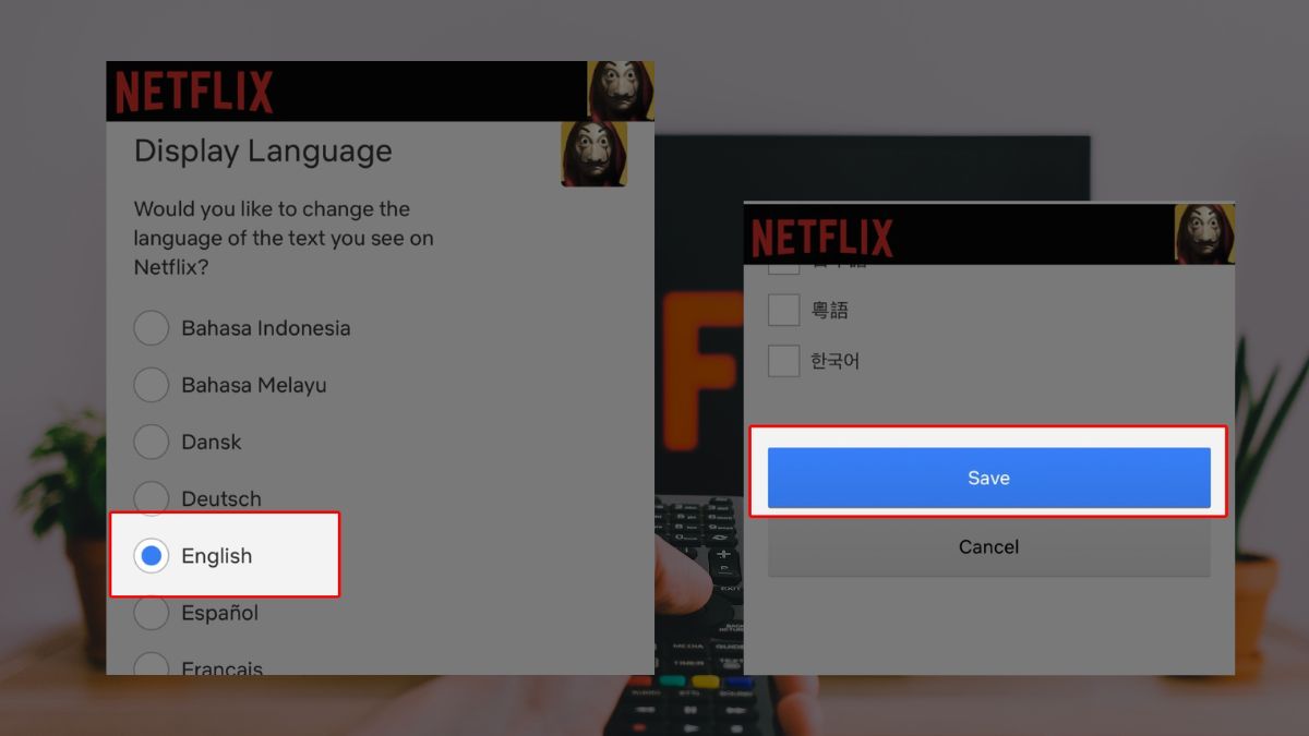 Cách đổi ngôn ngữ Netflix sang Tiếng Việt trên điện thoại bước 5