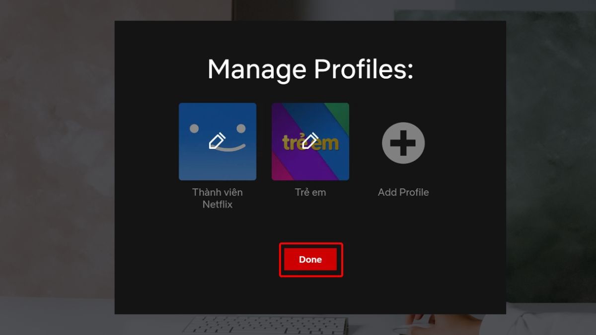 Cách đổi ngôn ngữ Netflix sang Tiếng Việt trên máy tính bước 4