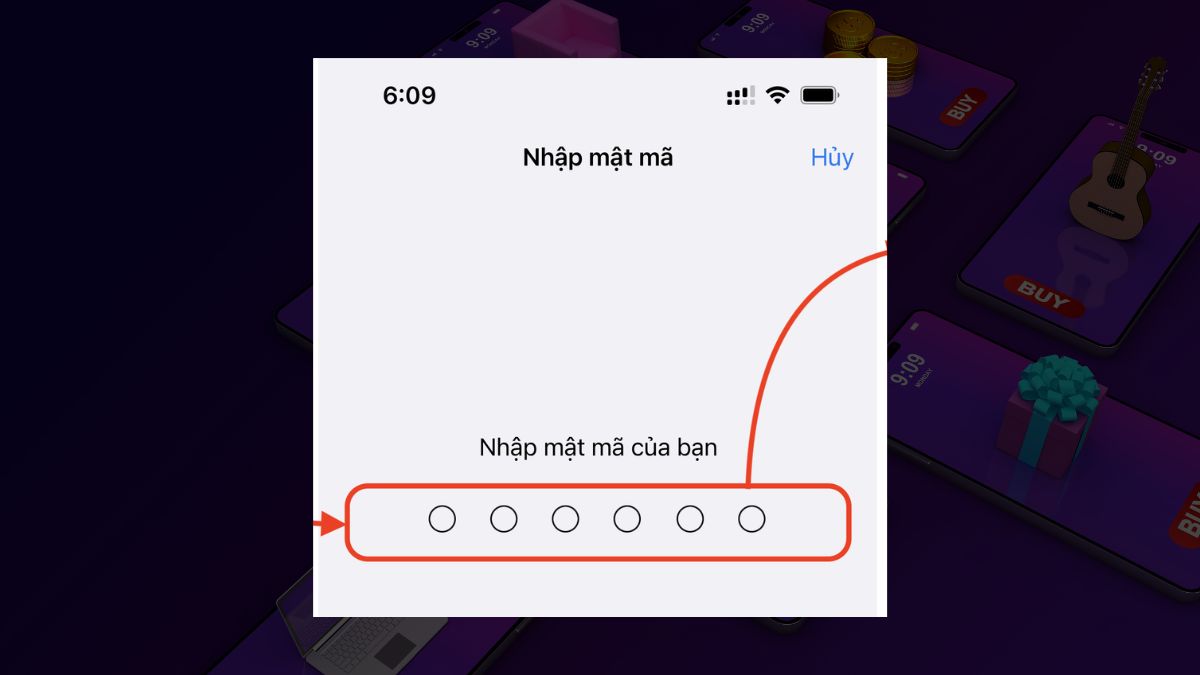 Cách thiết lập Face ID trên iPhone khi đeo khẩu trang bước 1