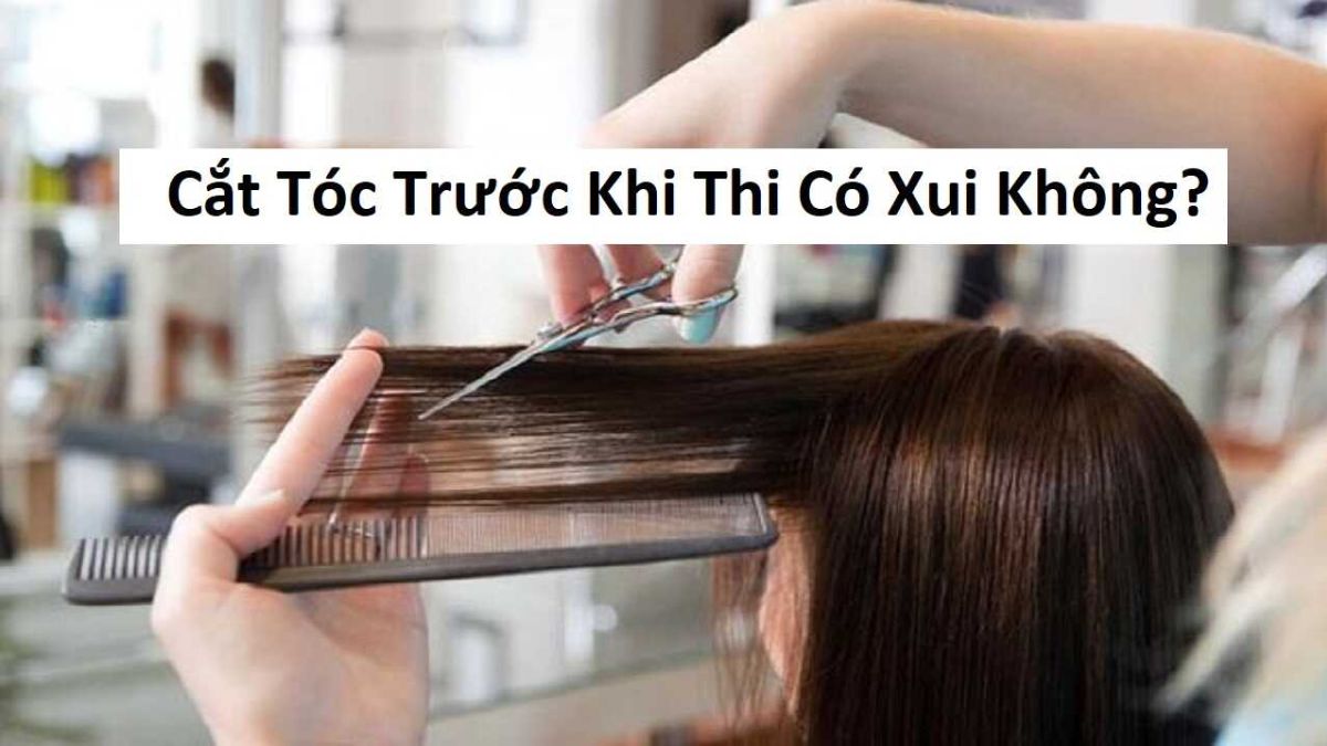 Nên kiêng cắt tóc trước khi thi cử không?