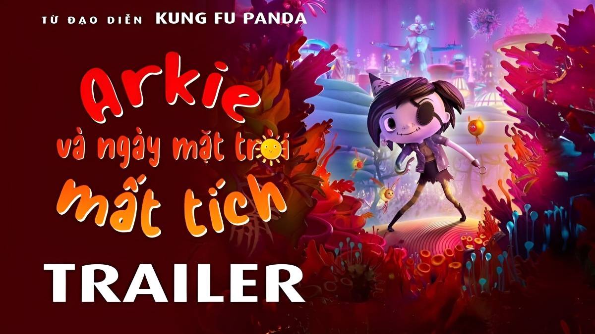 phim chiếu rạp Scarygirl - Arkie và ngày mặt trời mất tích