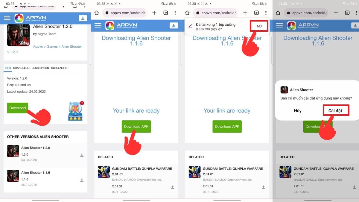 Tải Alien Shooter - Gameplay hành động bắn súng siêu đỉnh