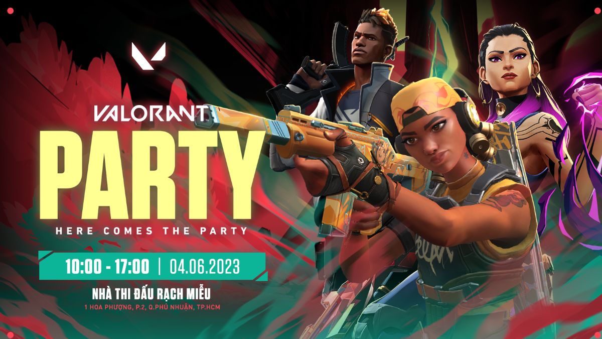 Sự kiện VALORANT Party Here comes the Party có gì ? Sforum