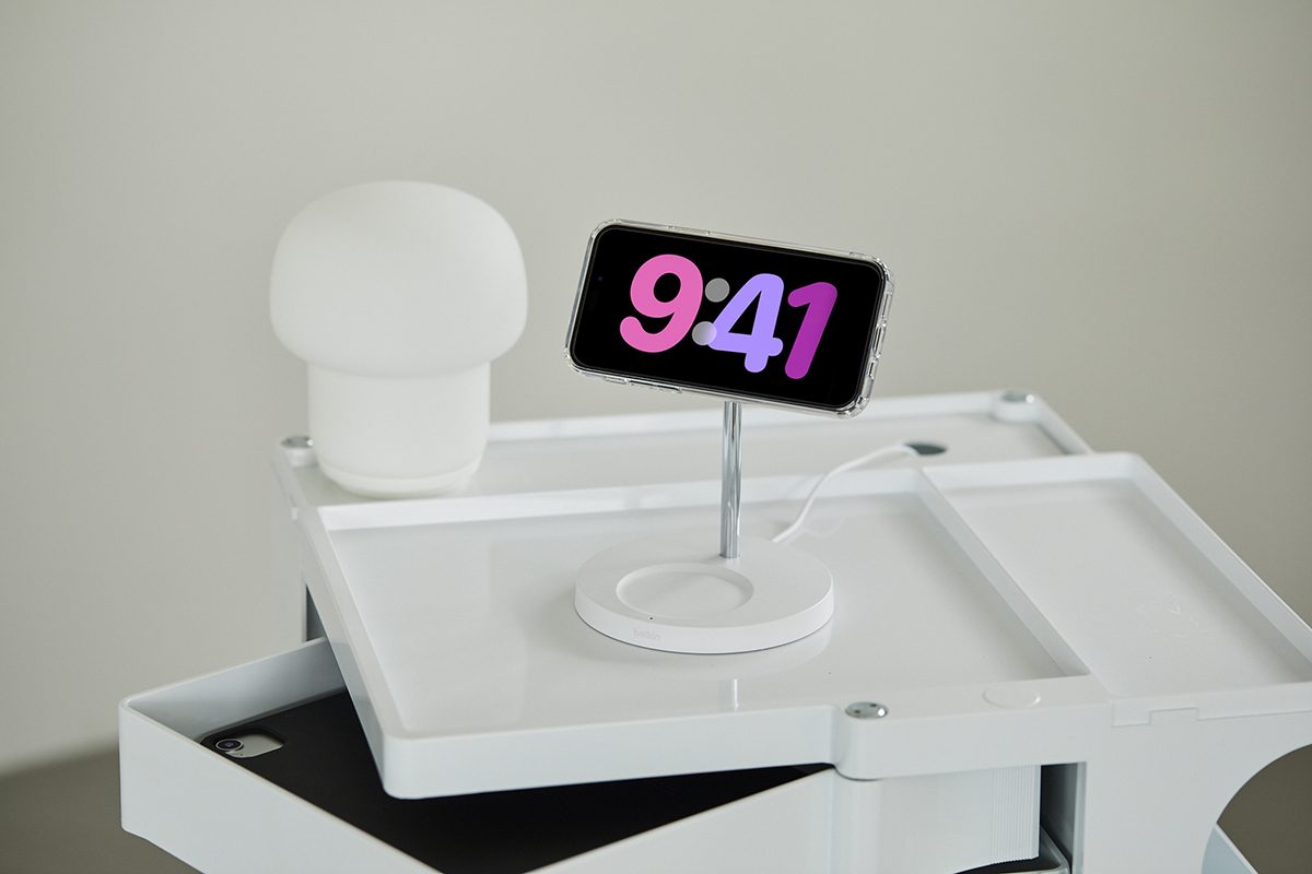 Giới thiệu Đế sạc MagSafe Belkin: Cùng tính năng StandBy hấp dẫn trên iOS 17 - Sự lựa chọn tuyệt vời cho bạn