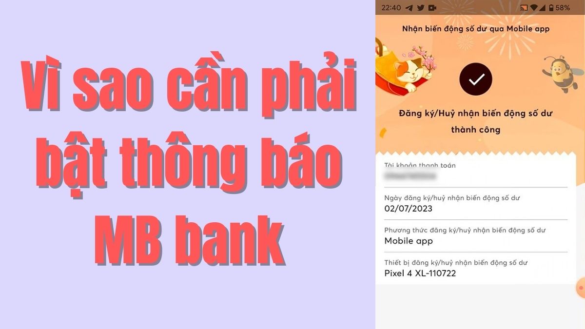 5 Cách kích hoạt thông báo MB Bank trên điện thoại một cách dễ dàng hơn bao giờ hết