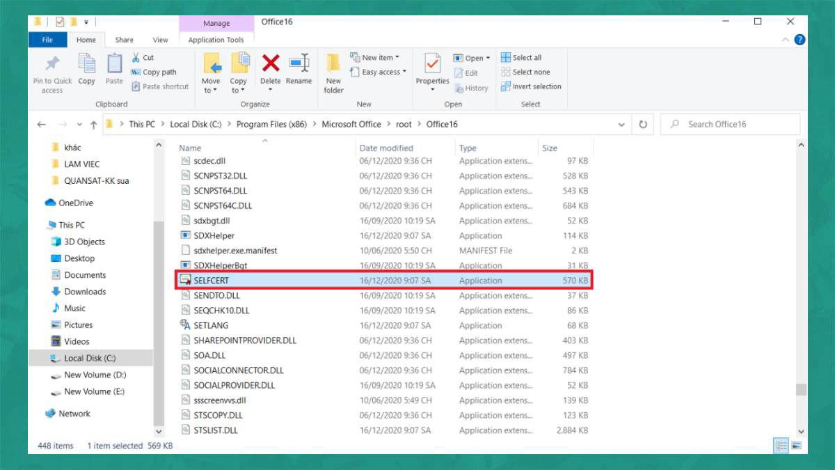 Bước 2: Cách chèn thêm chữ ký Digital vào Word