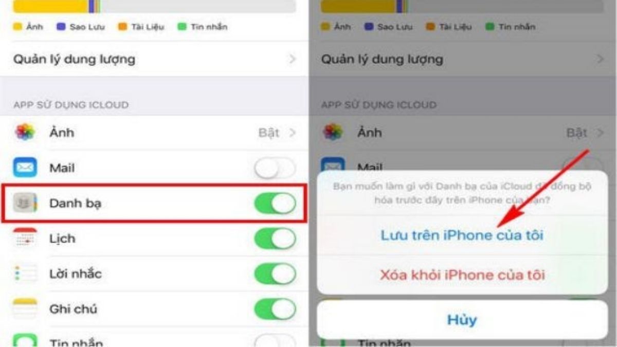 Cách chuyển danh bạ từ iPhone sang sim bằng ứng dụng iTool bước 3