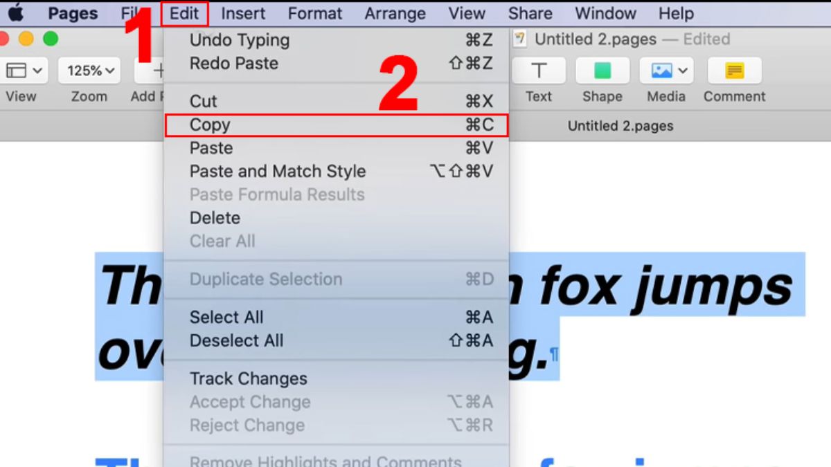 Hướng dẫn cách Copy Paste trên Macbook cực dễ dàng