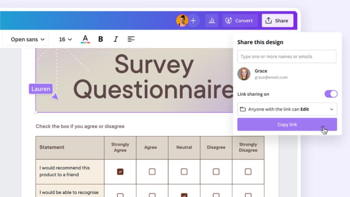 Cách tạo câu hỏi trắc nghiệm trên Canva một cách mượt mà và hấp dẫn