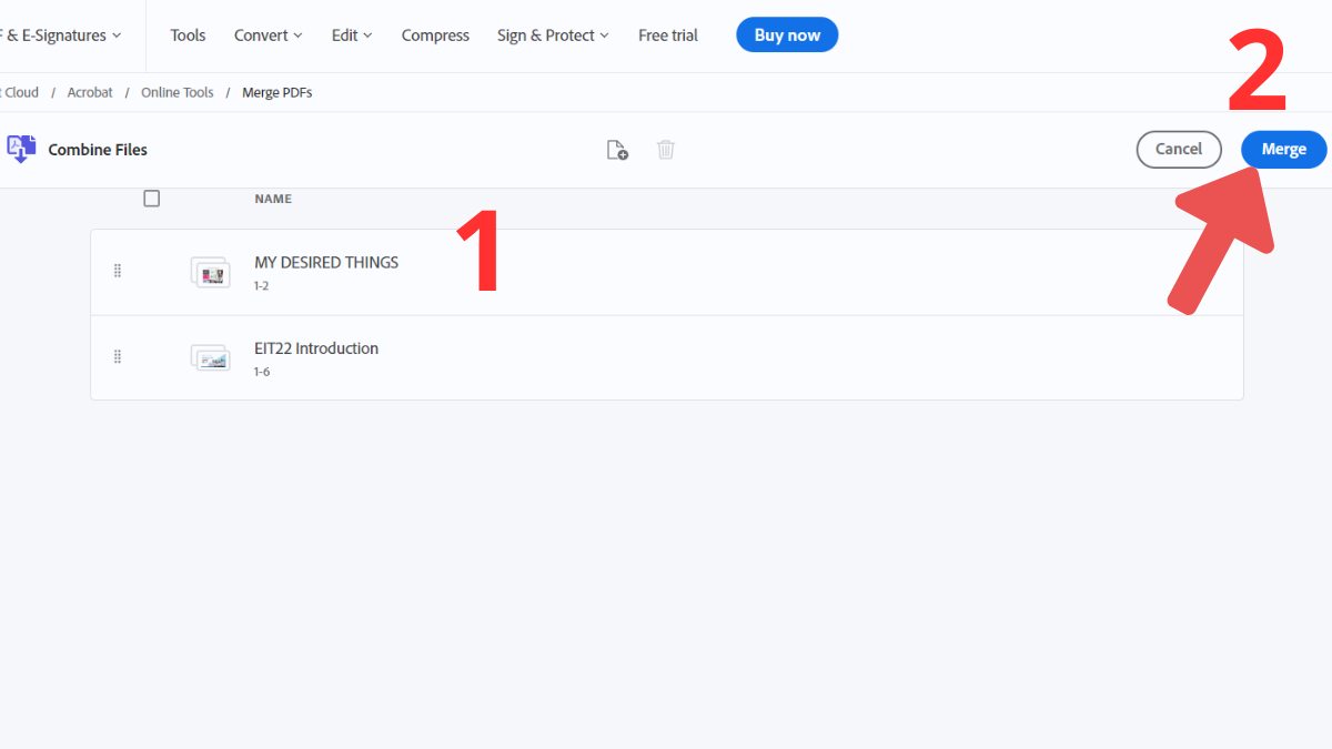 6 Cách ghép file PDF, gộp nhiều file PDF online miễn phí