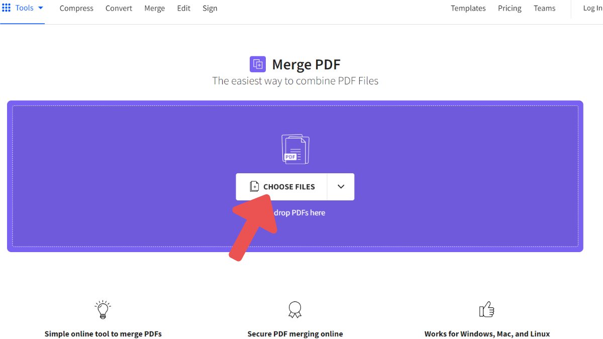 6 Cách ghép file PDF, gộp nhiều file PDF online miễn phí