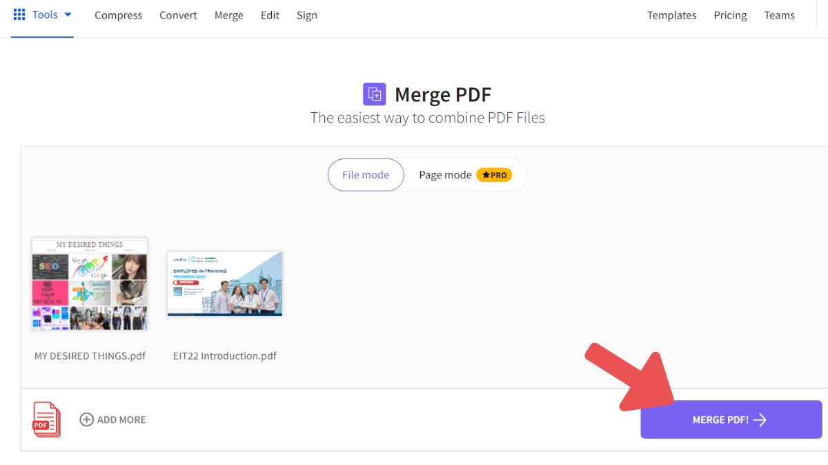 6 Cách ghép file PDF, gộp nhiều file PDF online miễn phí
