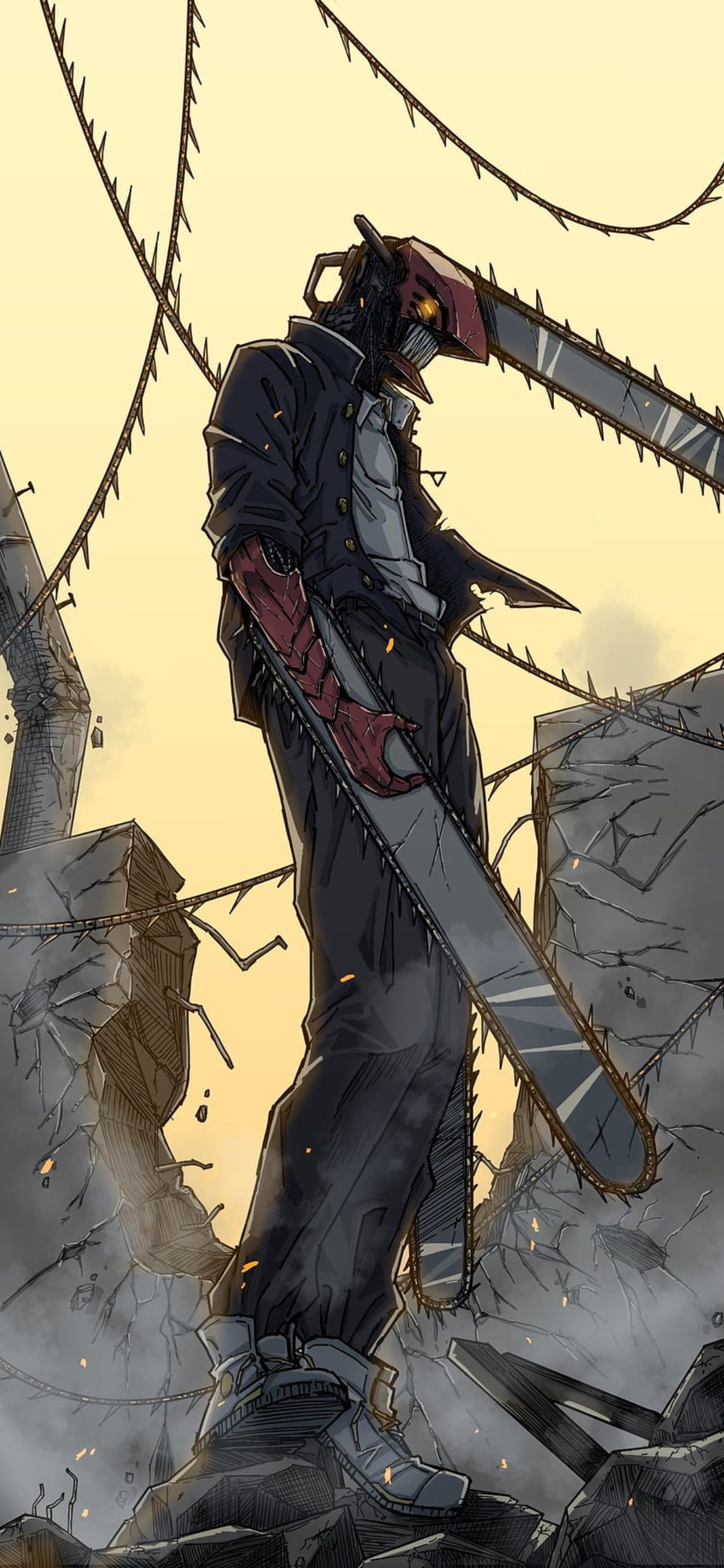 Khám phá ngay bộ hình nền Chainsaw Man đỉnh cao dành cho điện thoại của Fan cứng