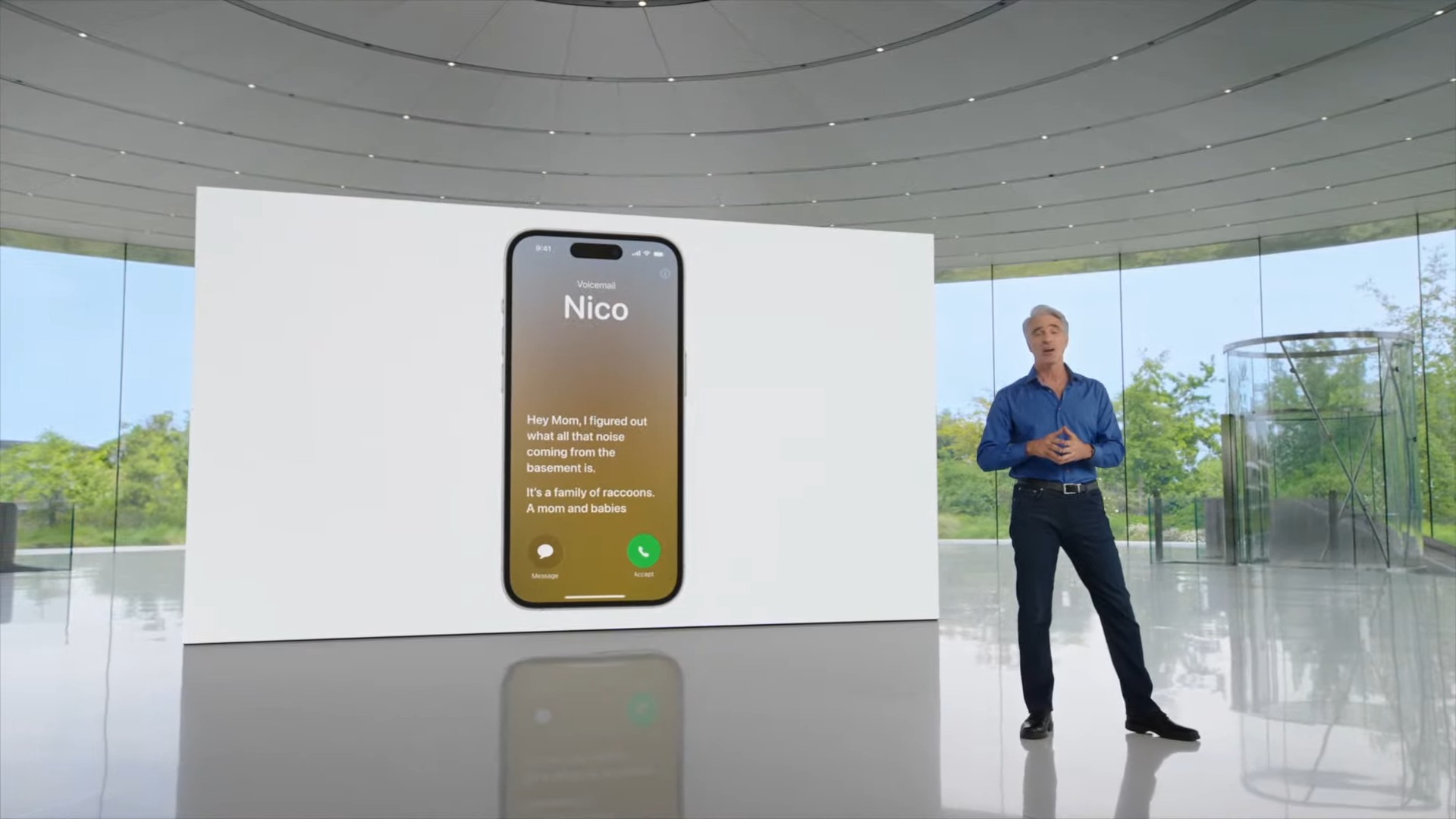 Voicemail Trực tiếp: Tiện ích vượt trội trên iOS 17 dành cho những buổi họp hành sành điệu