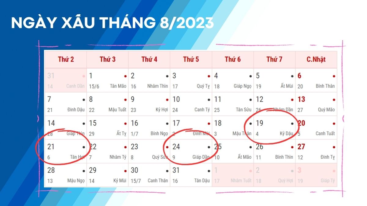 Cưới hỏi và xuất hành ngày tốt tháng 8 năm 2023: Điểm check-in cho bạn!