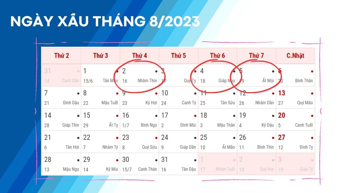 Cưới hỏi và xuất hành ngày tốt tháng 8 năm 2023: Điểm check-in cho bạn!