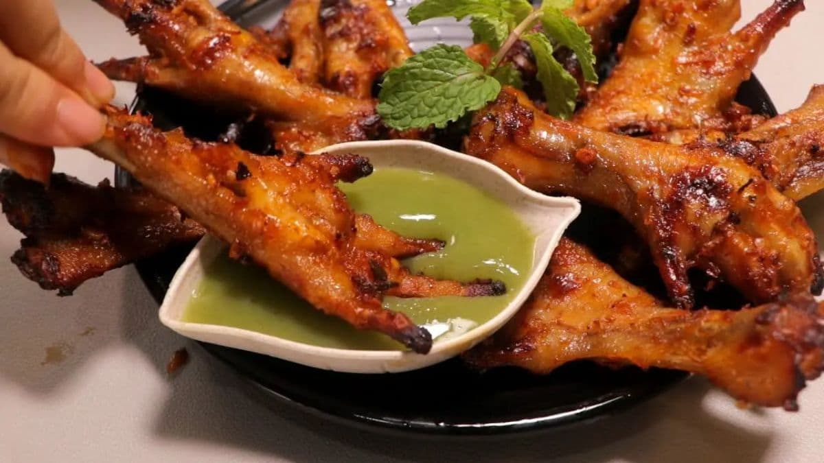 Hướng dẫn 2 cách nướng chân gà ngon hơn bằng nồi chiên không dầu