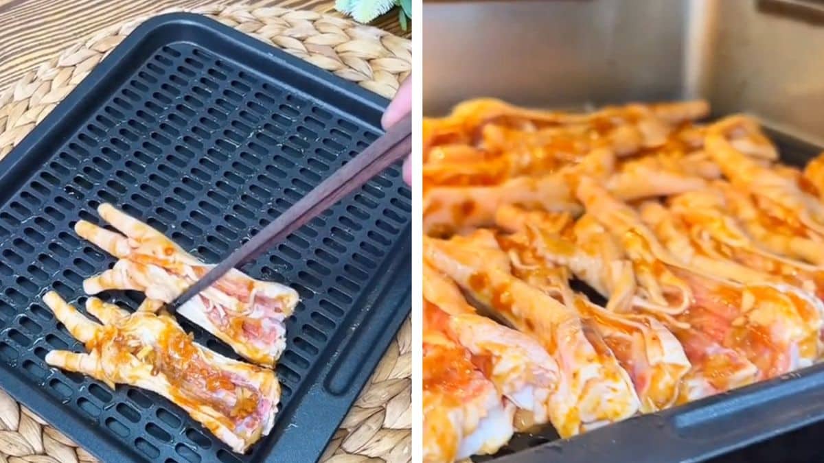 Hướng dẫn 2 cách nướng chân gà ngon hơn bằng nồi chiên không dầu