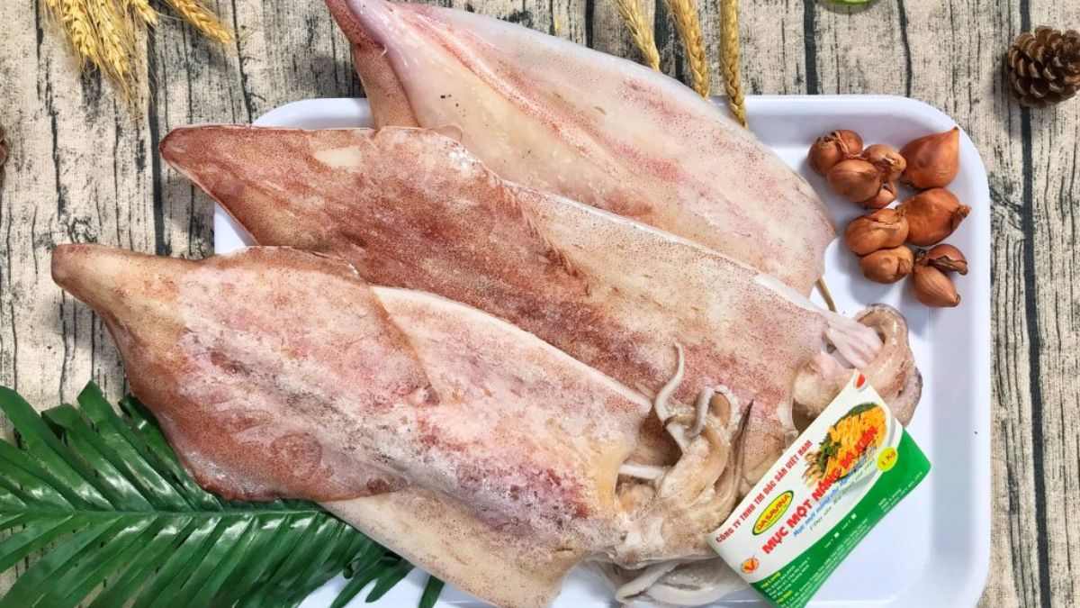 Cách nướng mực khô hấp dẫn với nồi chiên không dầu