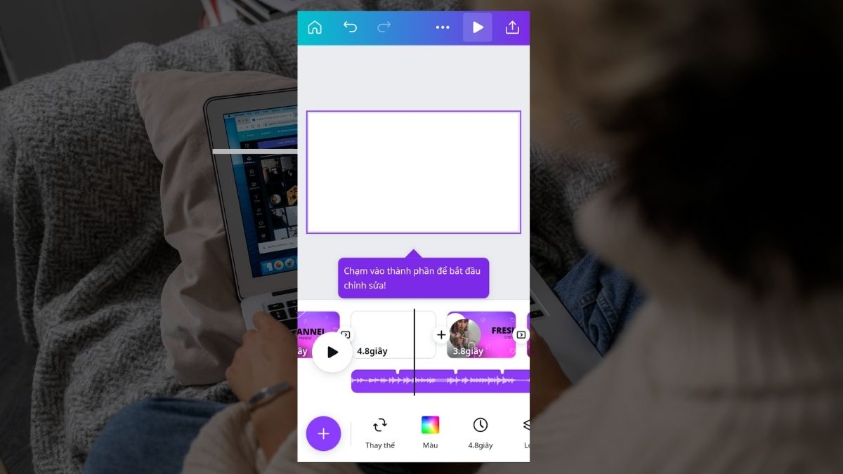 Hướng dẫn chèn âm thanh vào Canva dễ dàng trên điện thoại và máy tính