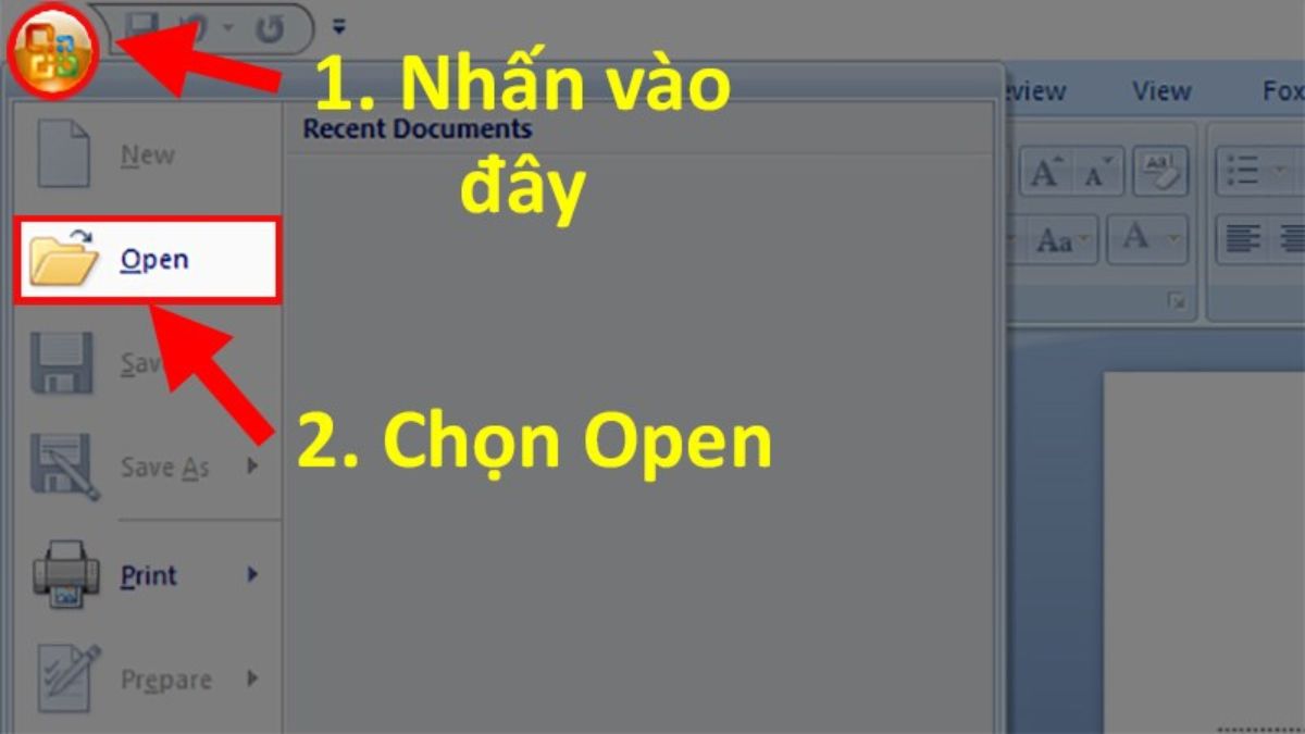 Chi tiết cách chuyển Word sang Powerpoint 2010, 2007 cách 2 bước 1