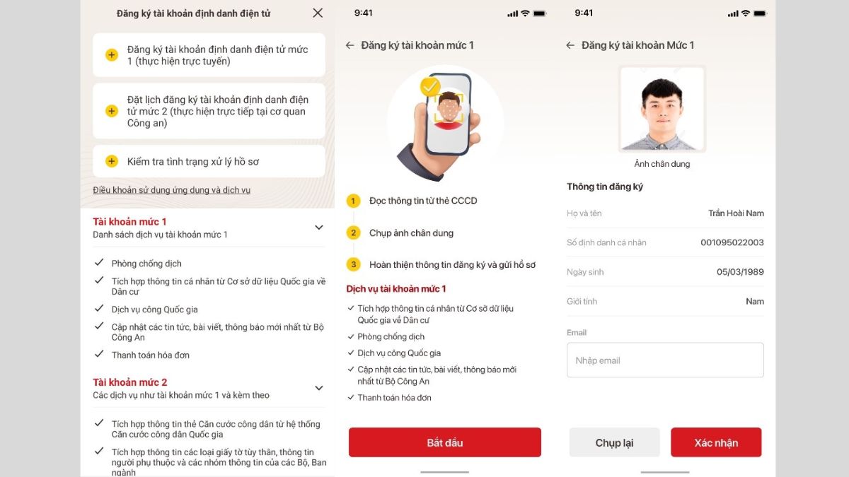 Cách đăng ký VNeID mức 2 siêu tiện ích tài khoản điện tử online