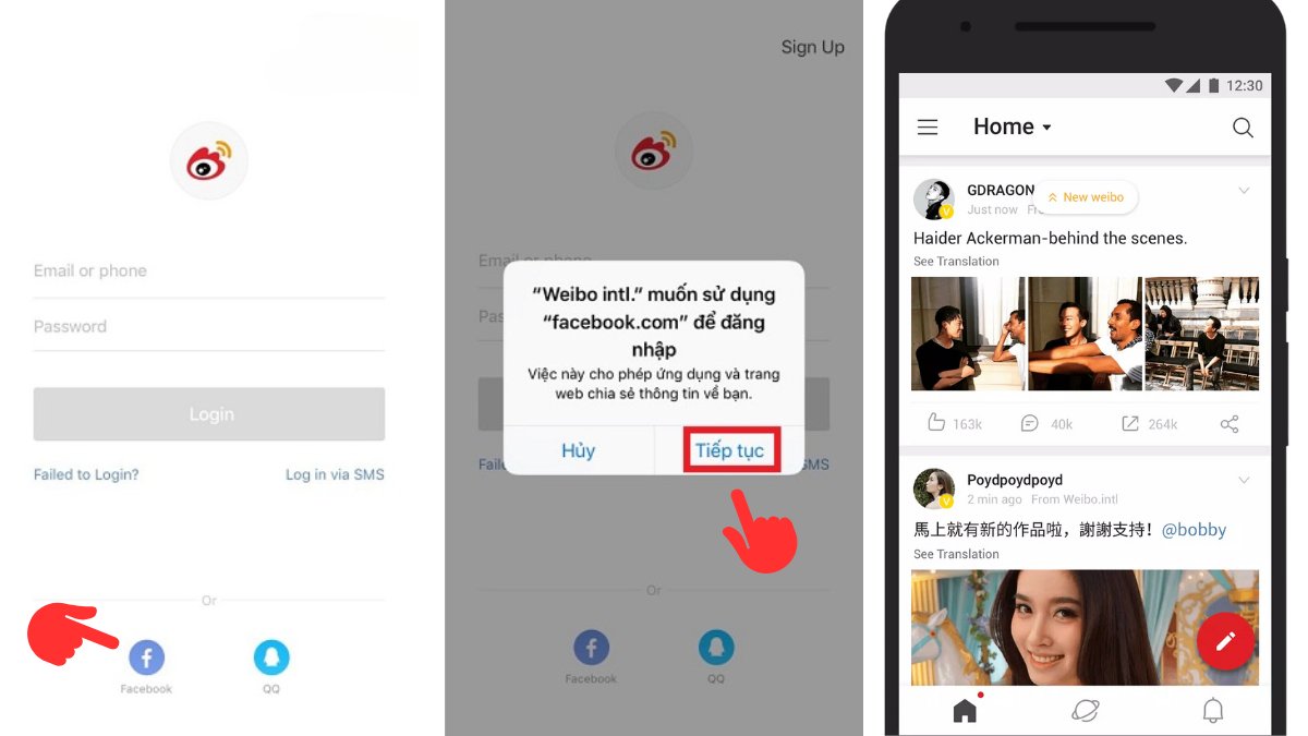 Cách đăng nhập Weibo trên điện thoại, máy tính: Bí quyết đơn giản và hiệu quả