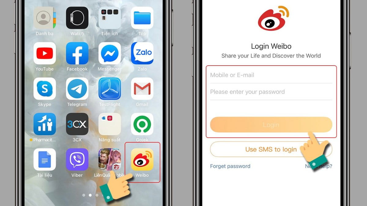 Cách đăng nhập Weibo trên điện thoại, máy tính: Bí quyết đơn giản và hiệu quả