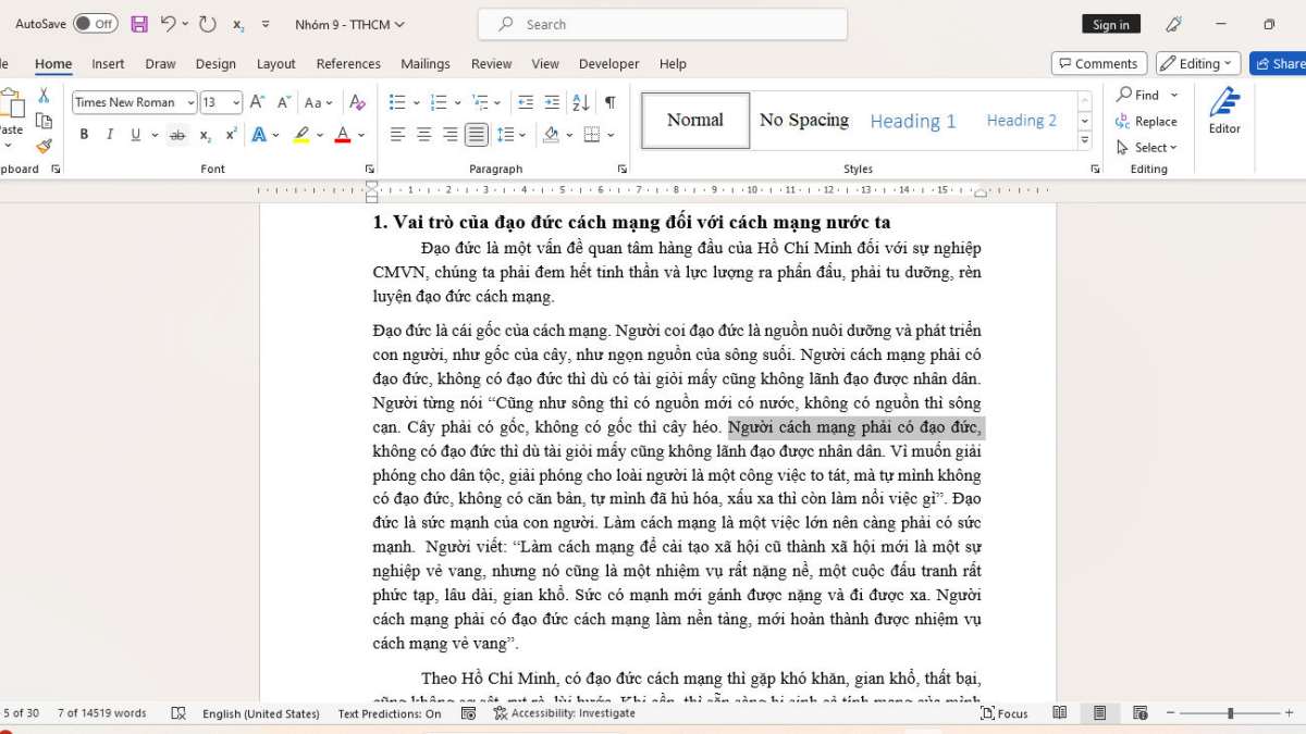 Cách tạo gạch ngang chữ trong Word dễ dàng và hiệu quả