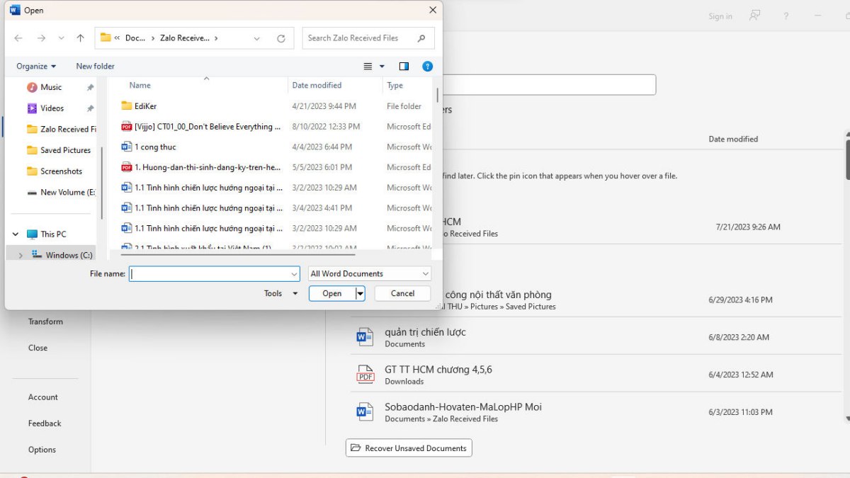 Cách tạo gạch ngang chữ trong Word dễ dàng và hiệu quả