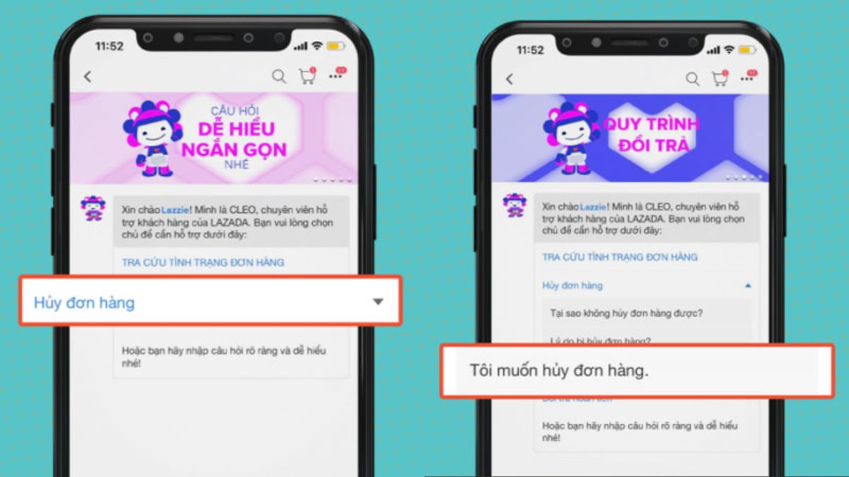 Các bước hủy đơn hàng trên Lazada hiệu quả, giúp bạn nhận hoàn tiền nhanh chóng